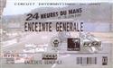 Ticket for Circuit de la Sarthe Ticket, 18/06/2000