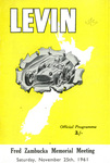 Programme cover of Levin Motor Racing Circuit, 25/11/1961