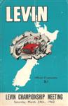 Programme cover of Levin Motor Racing Circuit, 24/03/1962
