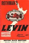 Programme cover of Levin Motor Racing Circuit, 25/11/1967