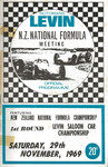 Programme cover of Levin Motor Racing Circuit, 29/11/1969