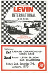 Programme cover of Levin Motor Racing Circuit, 03/01/1970