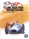 Programme cover of Lime Rock Park, 07/09/2009
