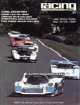Programme cover of Lime Rock Park, 25/05/1987