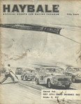 Programme cover of Lime Rock Park, 12/10/1957