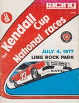 Programme cover of Lime Rock Park, 04/07/1977