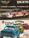 Programme cover of Lime Rock Park, 07/09/1981