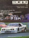 Programme cover of Lime Rock Park, 01/09/1986