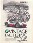 Programme cover of Lime Rock Park, 18/09/1988