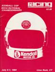 Programme cover of Lime Rock Park, 07/07/1984