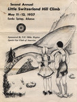 Programme cover of Little Switzerland Hill Climb, 12/05/1957