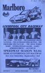 Programme cover of Liverpool City Raceway, 16/04/1983