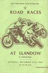 Programme cover of Llandow Circuit, 27/09/1980
