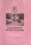 Programme cover of Llandow Circuit, 25/09/1983