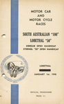 Programme cover of Lobethal Circuit, 01/01/1948