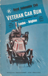 Programme cover of London to Brighton Run, 1954