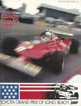 Programme cover of Long Beach Street Circuit, 30/03/1980