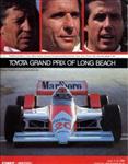 Programme cover of Long Beach Street Circuit, 13/04/1986