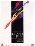 Programme cover of Long Beach Street Circuit, 09/04/1995