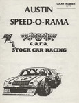 Programme cover of Longhorn Speedway, 13/05/1983
