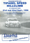 Programme cover of Longleat Park Hill Climb, 22/09/1996