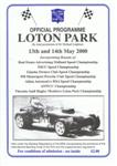 Programme cover of Loton Park Hill Climb, 14/05/2000