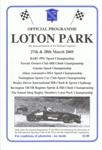 Programme cover of Loton Park Hill Climb, 28/03/2005