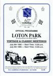 Programme cover of Loton Park Hill Climb, 09/07/1995
