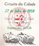 Programme cover of Lourenço Marques, 27/07/1958