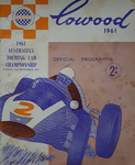 Programme cover of Lowood Circuit, 03/09/1961