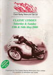 Programme cover of Lydden Hill Race Circuit, 14/05/2000