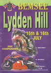 Programme cover of Lydden Hill Race Circuit, 16/07/2000