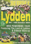 Programme cover of Lydden Hill Race Circuit, 10/10/2004