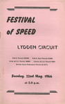 Programme cover of Lydden Hill Race Circuit, 22/05/1966