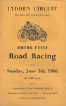 Programme cover of Lydden Hill Race Circuit, 05/06/1966