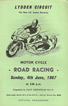 Programme cover of Lydden Hill Race Circuit, 04/06/1967