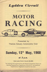 Programme cover of Lydden Hill Race Circuit, 21/05/1968