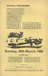 Programme cover of Lydden Hill Race Circuit, 30/03/1969