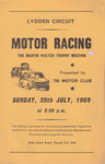 Programme cover of Lydden Hill Race Circuit, 20/07/1969