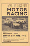 Programme cover of Lydden Hill Race Circuit, 31/05/1970