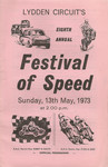 Programme cover of Lydden Hill Race Circuit, 13/05/1973