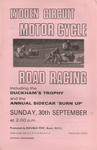 Programme cover of Lydden Hill Race Circuit, 30/09/1973