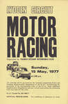 Programme cover of Lydden Hill Race Circuit, 15/05/1977