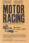 Programme cover of Lydden Hill Race Circuit, 17/07/1977