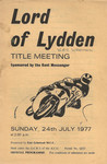 Lydden Hill Race Circuit, 24/07/1977