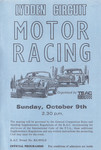 Programme cover of Lydden Hill Race Circuit, 09/10/1977