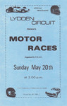Programme cover of Lydden Hill Race Circuit, 20/05/1979