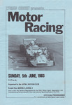 Programme cover of Lydden Hill Race Circuit, 05/06/1983