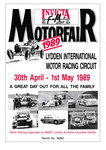 Programme cover of Lydden Hill Race Circuit, 01/05/1989