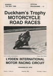 Programme cover of Lydden Hill Race Circuit, 13/05/1990